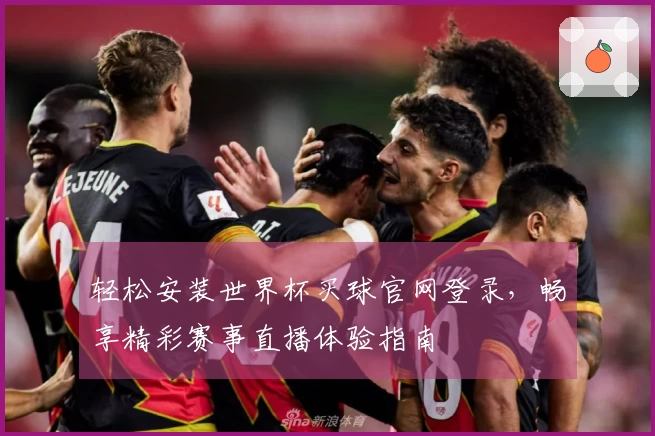 轻松安装世界杯买球官网登录，畅享精彩赛事直播体验指南