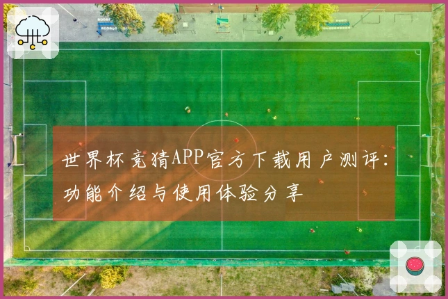世界杯竞猜APP官方下载用户测评：功能介绍与使用体验分享